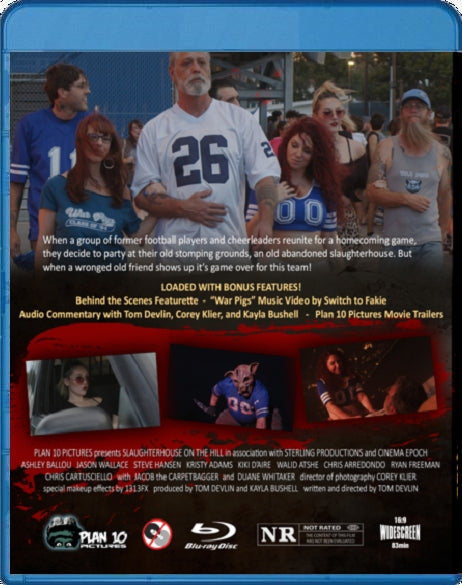 Slaughterhouse on The Hill Blood Soaked Director's Cut Blu-Ray