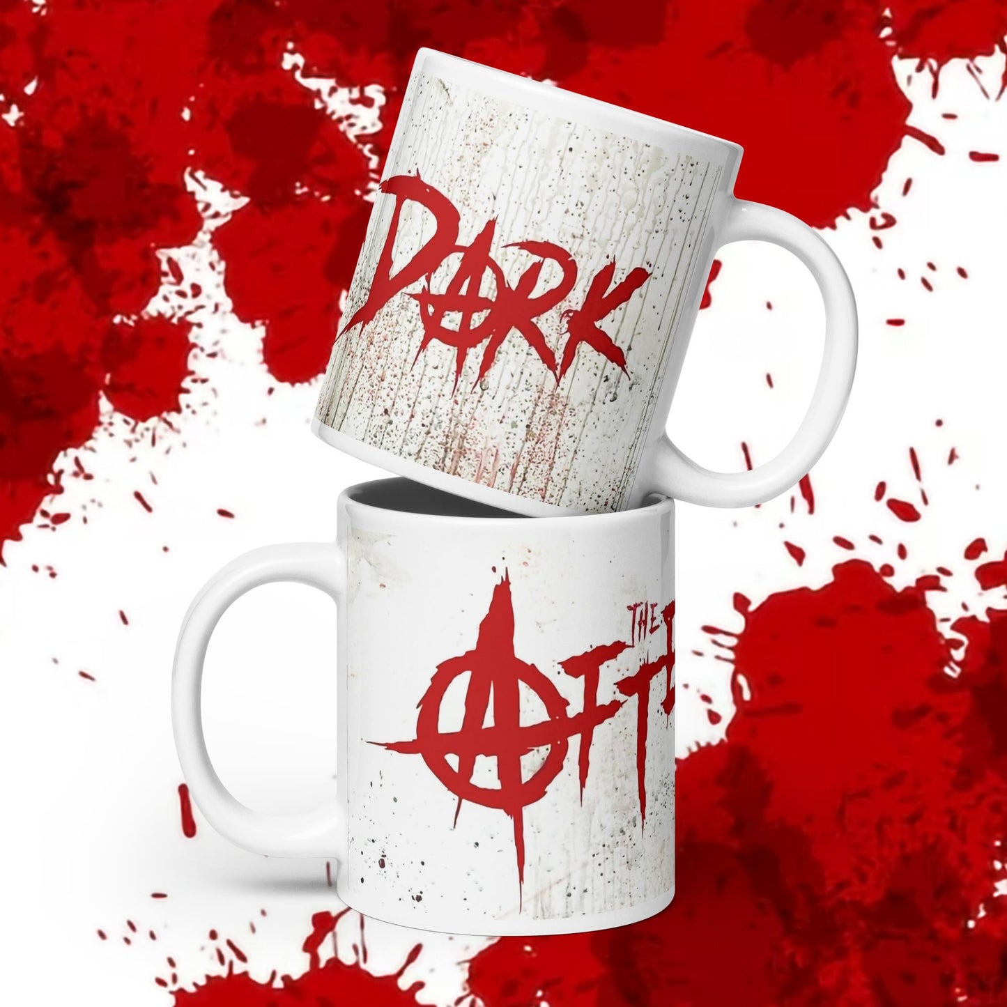 The After Dark 20oz. White glossy mug